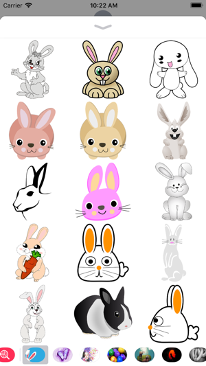 Bunny N Rabbit Stickers(圖1)-速報App