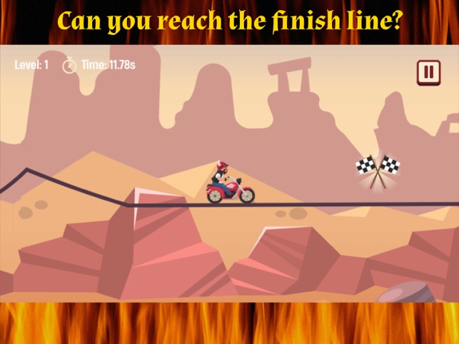 Biker Lane Adventure, game for IOS