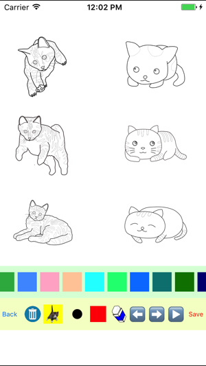 子猫 移动填色画(着色画)(圖3)-速報App