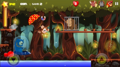Finger Monkeys Run from Alien screenshot 3
