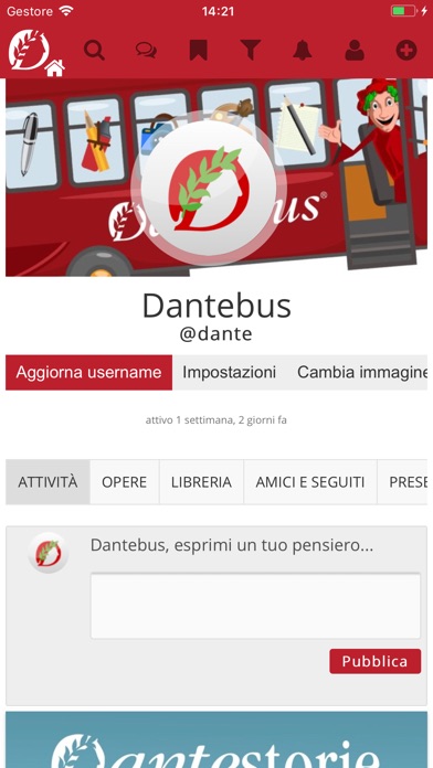 Dantebus screenshot 2