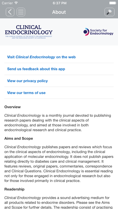 Clinical Endocrinology screenshot 2