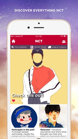 Amino for NCT Fan Club