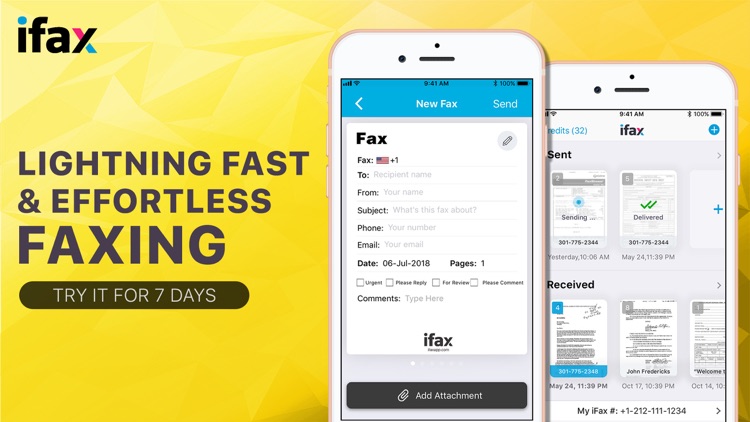 iFax: Fax from iPhone, e fax screenshot-9