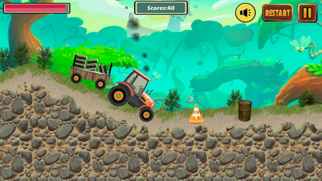 Tractor Hill Climbing 2D(圖2)-速報App