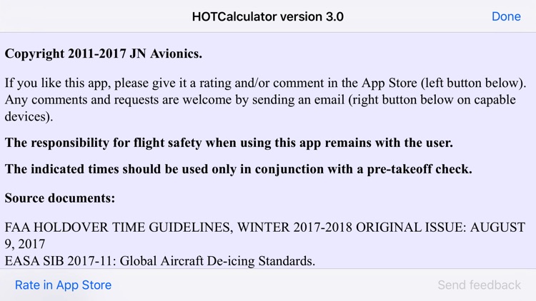 HOTCalculator