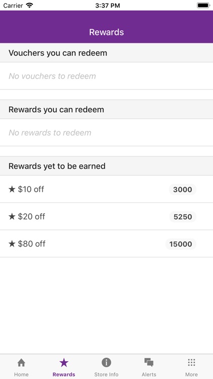 College Closet Rewards