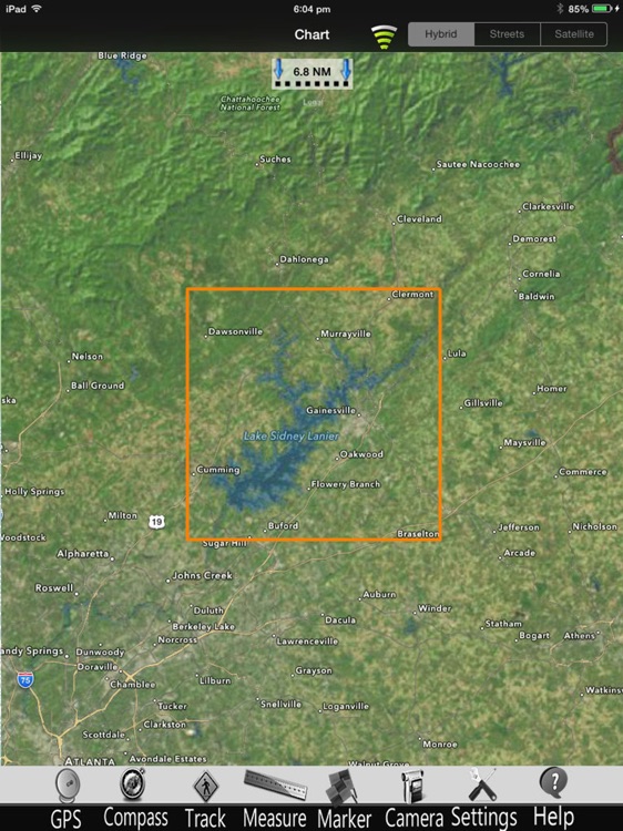 Lake Sidney Lanier Charts Pro screenshot-4