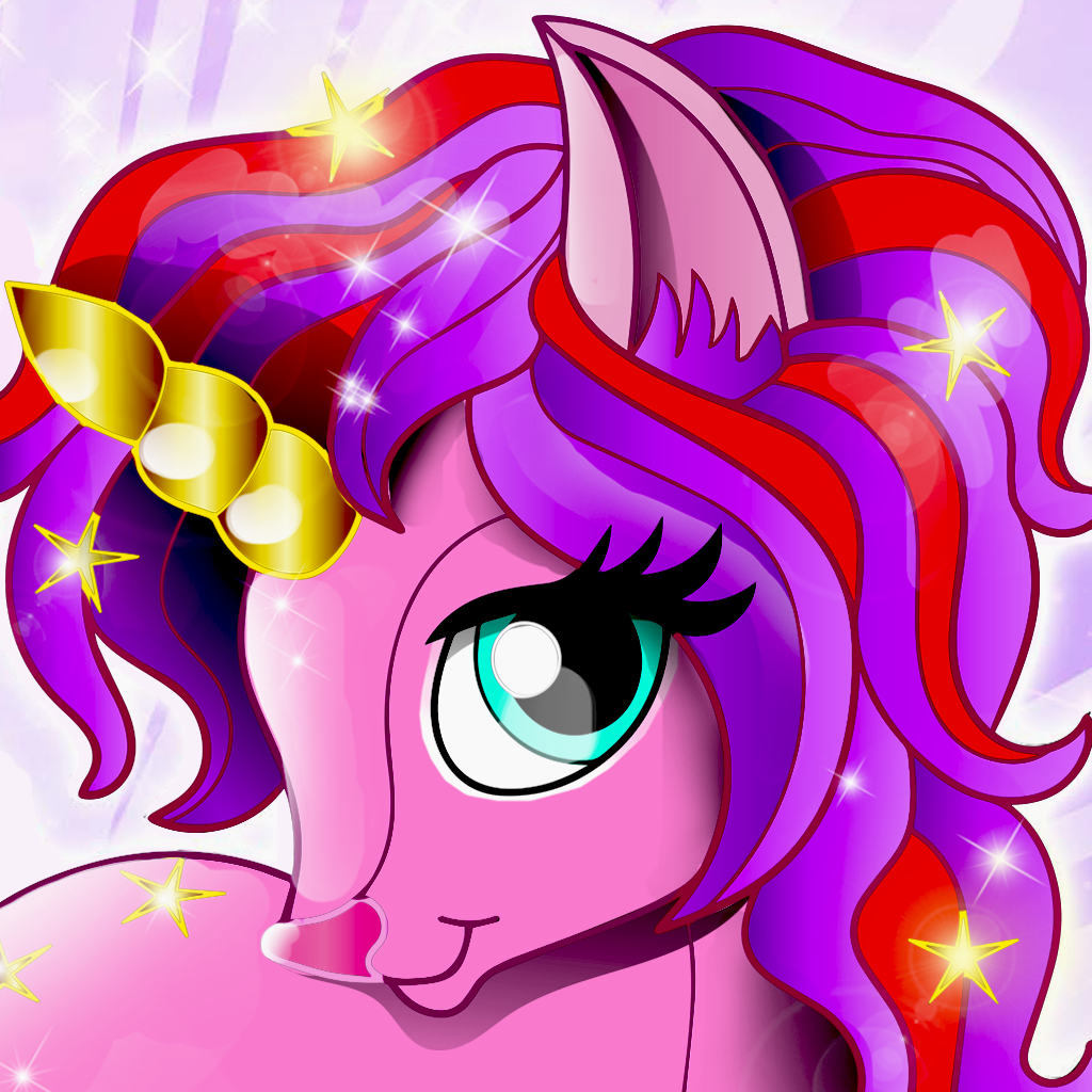 Pony Coloring Pages for Girls App Icon