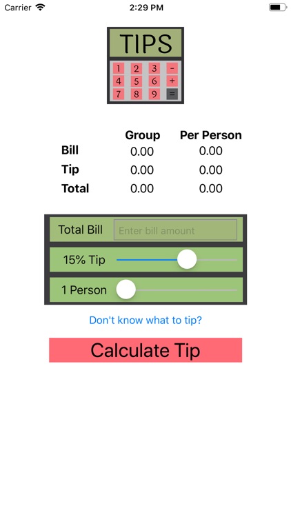 Best Tip Calculator %