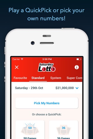 Oz Lotteries screenshot 2