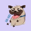 Pugs Expression Stickers