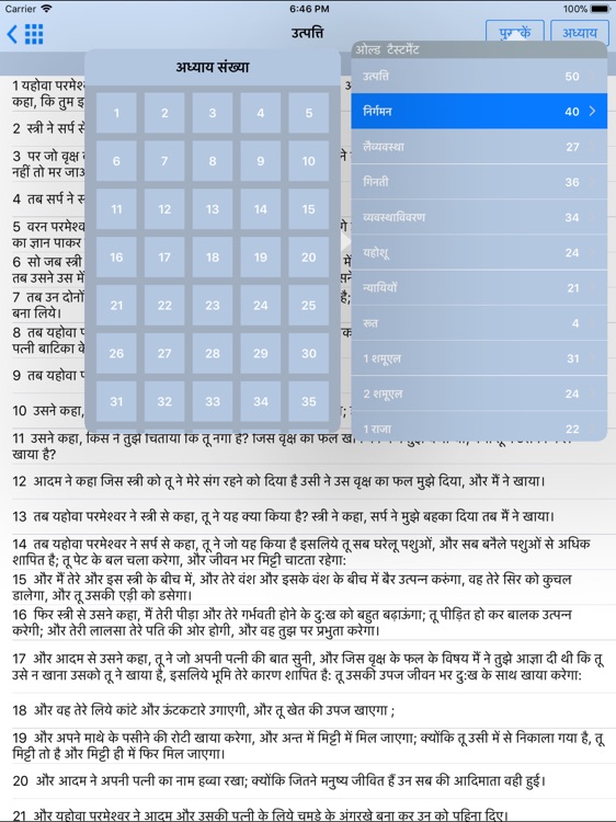 Hindi bible for iPad screenshot-4