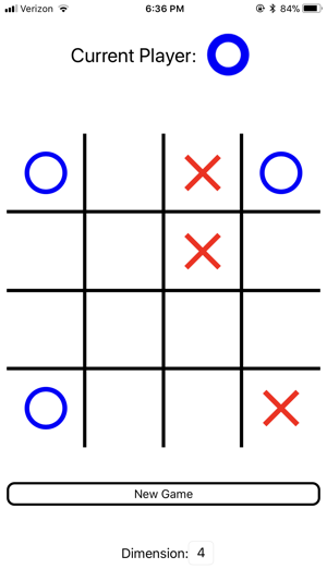 N-by-N Tic-Tac-Toe