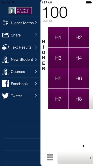 How to cancel & delete iPoints Leaving Cert. Points Calculator NUI Galway from iphone & ipad 2