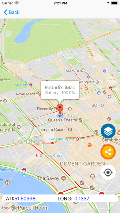 Share Location & GPS Tracker screenshot 2
