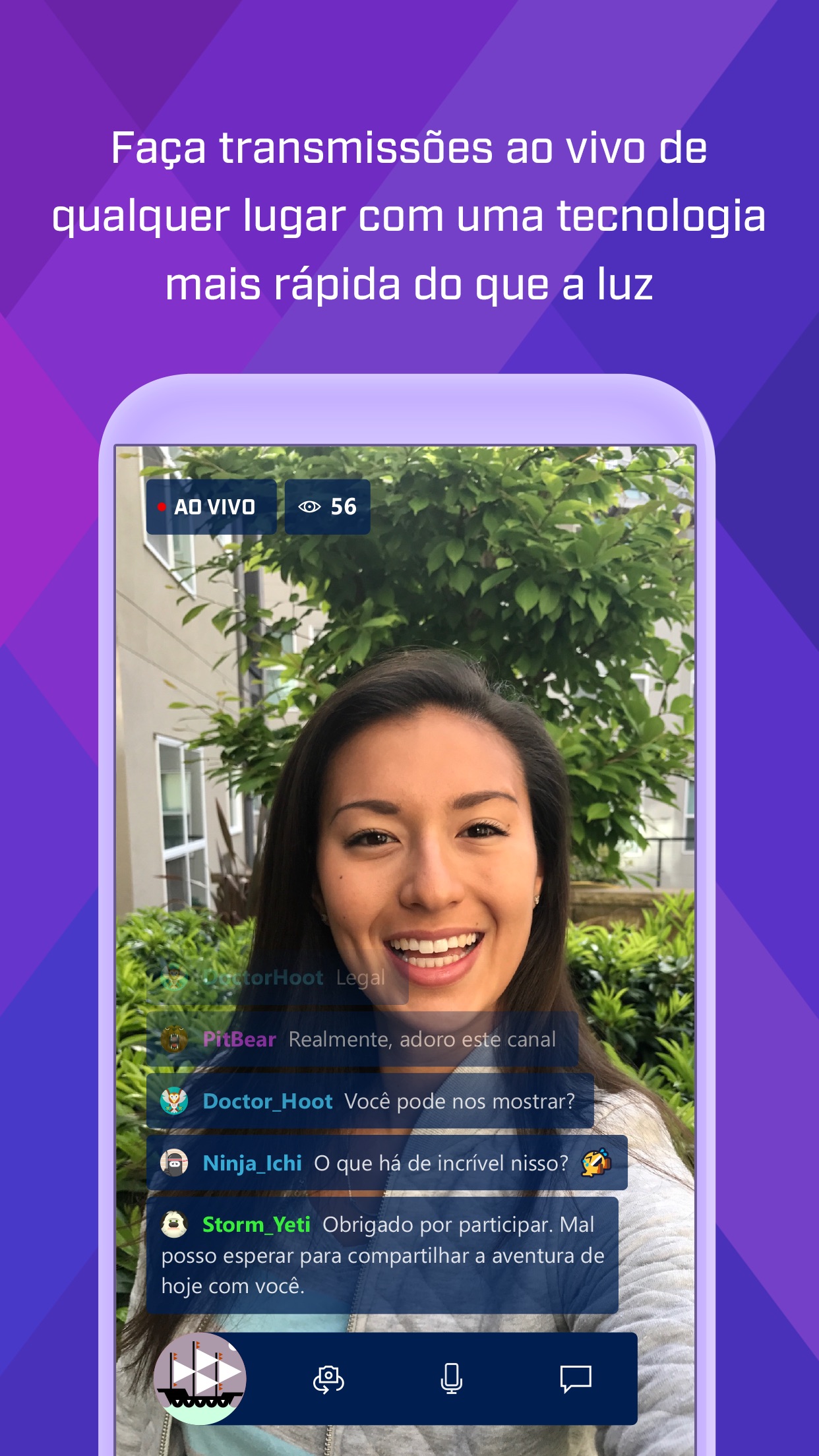 Screenshot do app Mixer Create