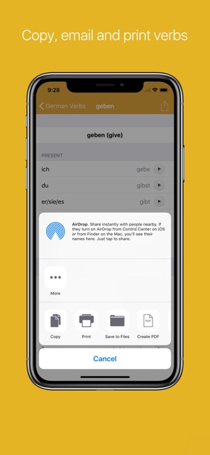 German Verb Conjugator Pro(圖5)-速報App