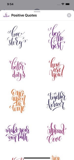 Positive Quotes Stickers(圖9)-速報App