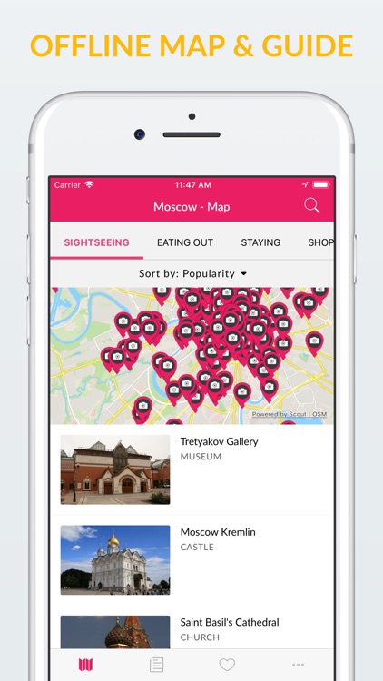 Moscow Offline Map & Guide