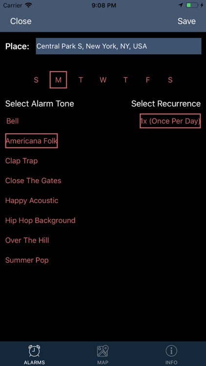 Places Alarm screenshot-4