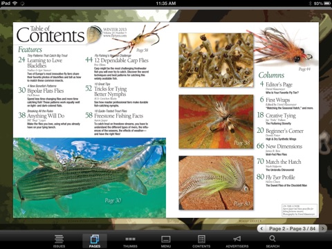 Fly Tyer Magazine screenshot 2