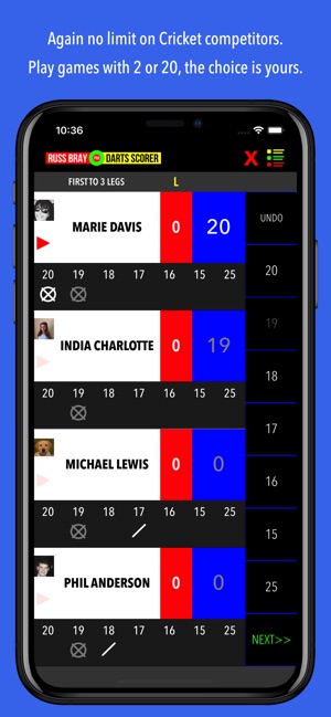 Russ Bray Darts Scorer Pro(圖7)-速報App