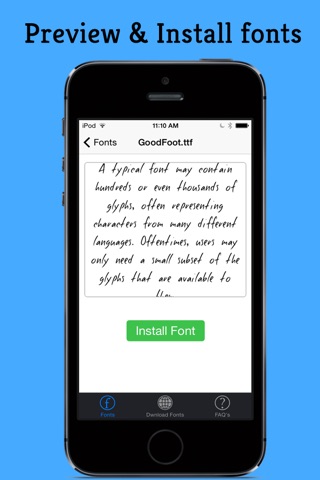 iFontz- Custom Fonts Installer screenshot 3