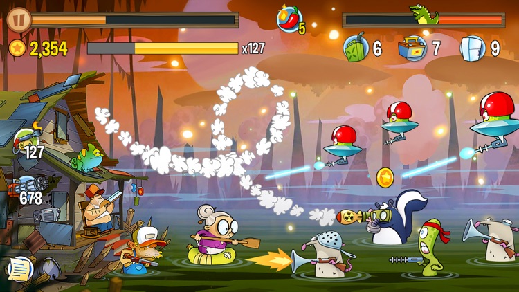 Swamp Attack screenshot-2