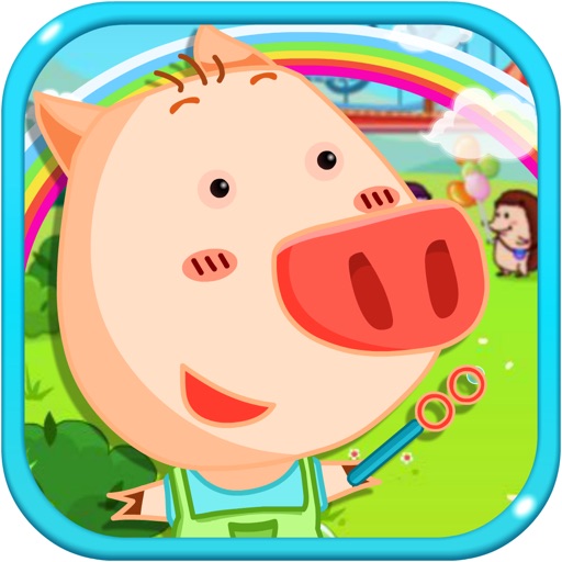 Pig Amusement Park-amusement park games Icon