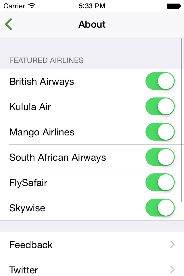 South Africa Flight Lite screenshot 4