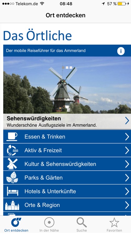 Ammerland-App von Das Örtliche