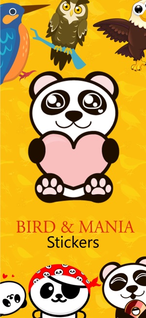 Stylish Bird Stickers(圖1)-速報App