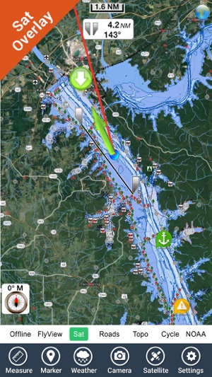 Kentucky Barkley Lakes Charts(圖2)-速報App