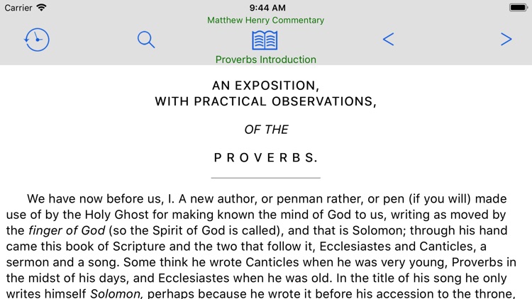 Matthew Henry Commentary