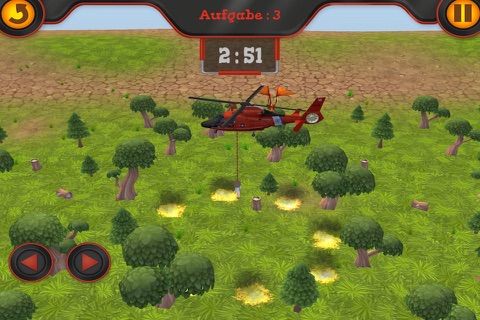 3D Helicopter Rescue Game screenshot 2