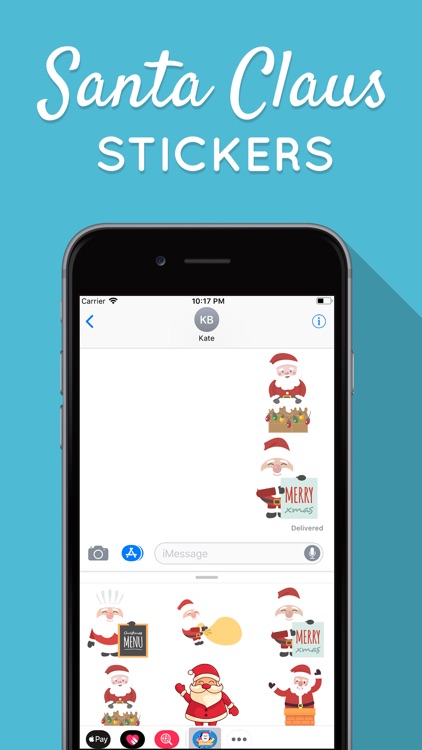 Santa Claus Stickers 2019