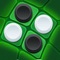 Reversi is a fun strategy game that involves taking over the board with as many playing pieces of your color as you can