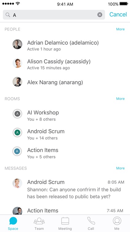 Cisco Spark screenshot-4