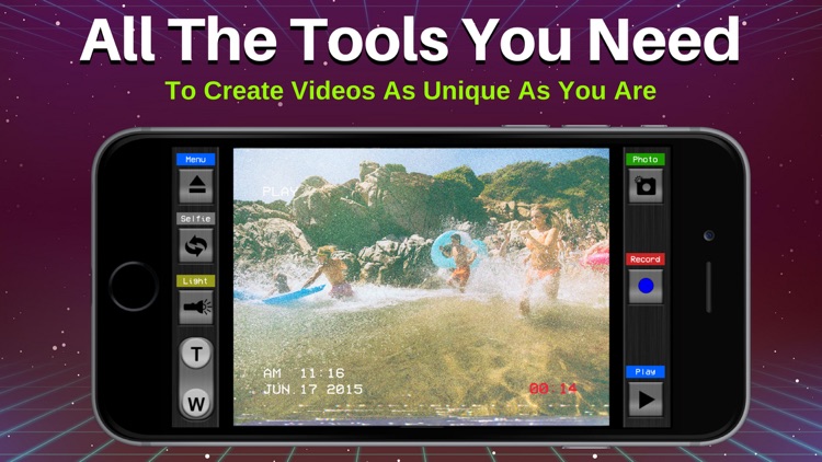 Retro VHS Old School Camcorder