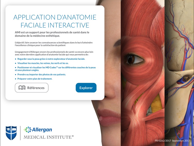 APPLICATION D’ANATOMIE FACIALE