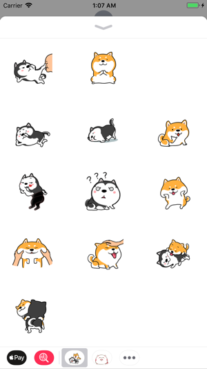 Cute Shiba Husky Friend Sticke(圖3)-速報App