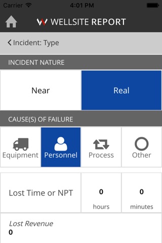 Wellsite Report screenshot 3