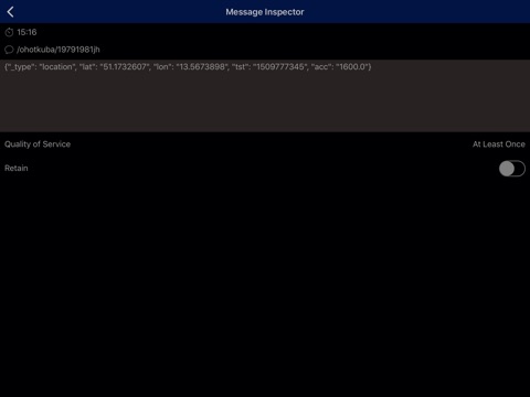 MQTT Tester screenshot 2