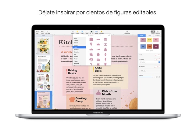 Procesador de textos para mac en español