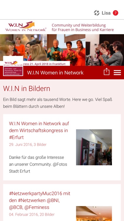 W.I.N Women in Network