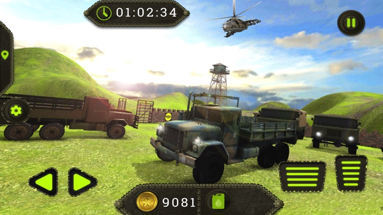 Military Truck Drive War Zone screenshot-4