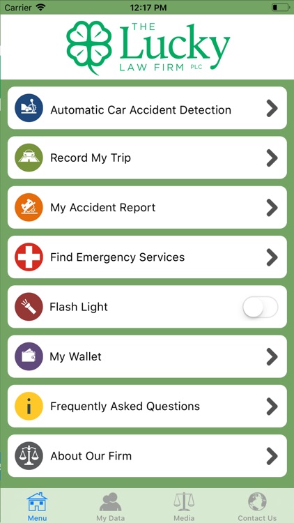 The Lucky Law Firm Injury App