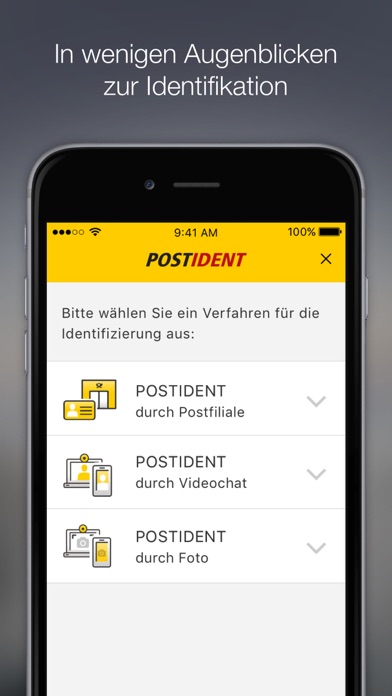 download POSTIDENT apps 3