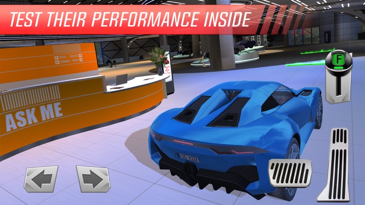 Luxury Car: Showroom Driver
